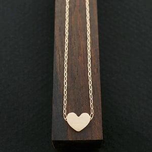 Minimalist Big Heart Bracelet