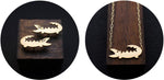 Alligator Jewelry including Gold Alligator Stud Earrings and Alligator Necklace | AF HOUSE