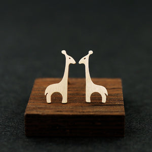 Giraffe Stud Earrings