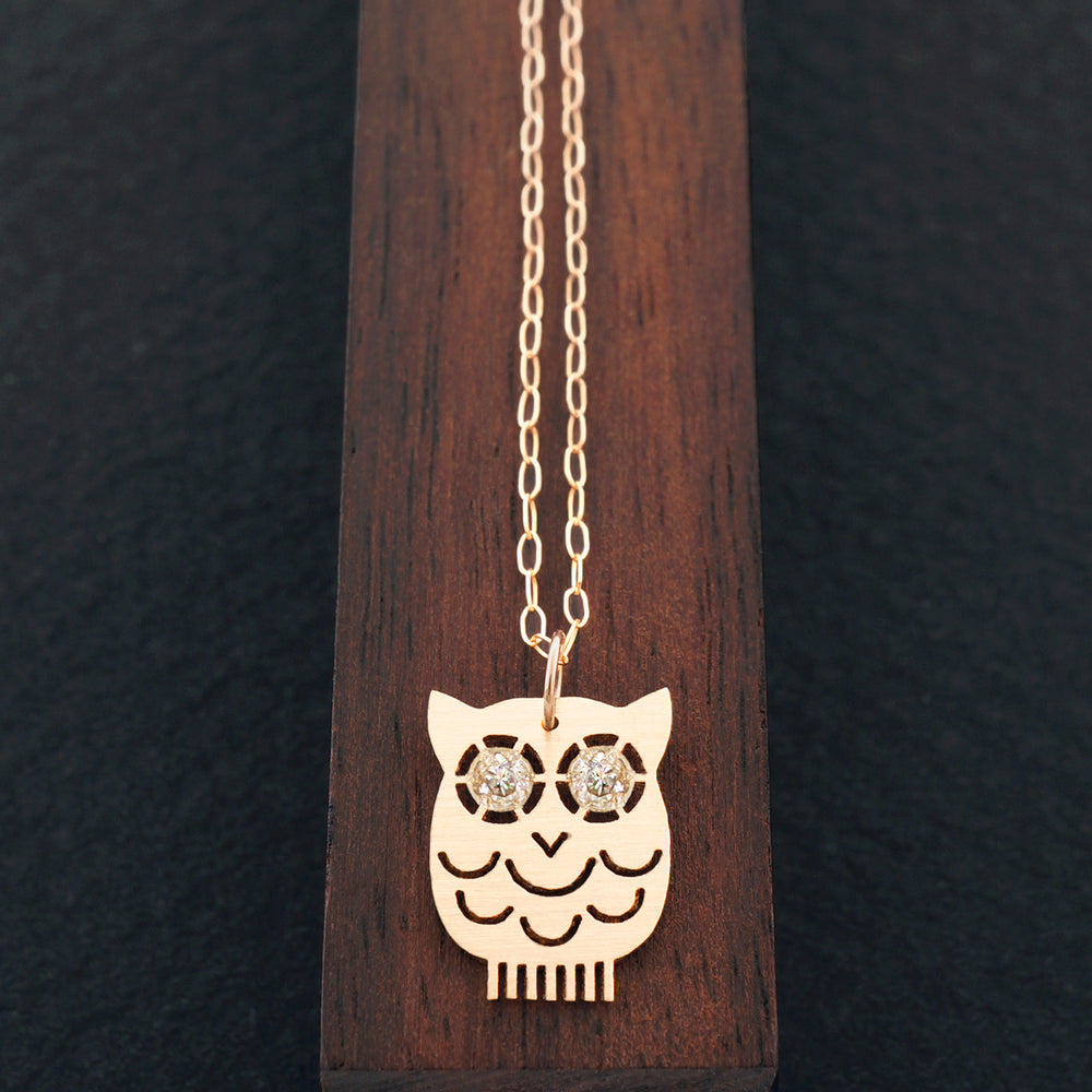 Moeder uil ketting