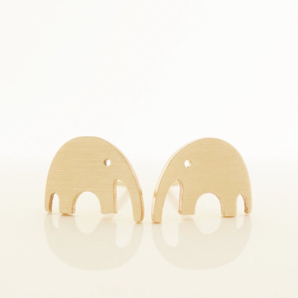 Elephant Stud Earrings