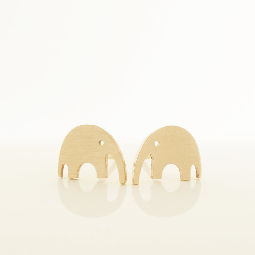 Elephant Stud Earrings