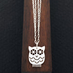 Mother Owl Necklace, Silver | AF HOUSE
