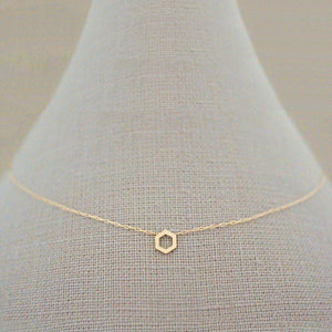 
            
                Load image into Gallery viewer, Hexagon Necklace
            
        