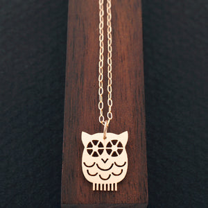 Moeder uil ketting