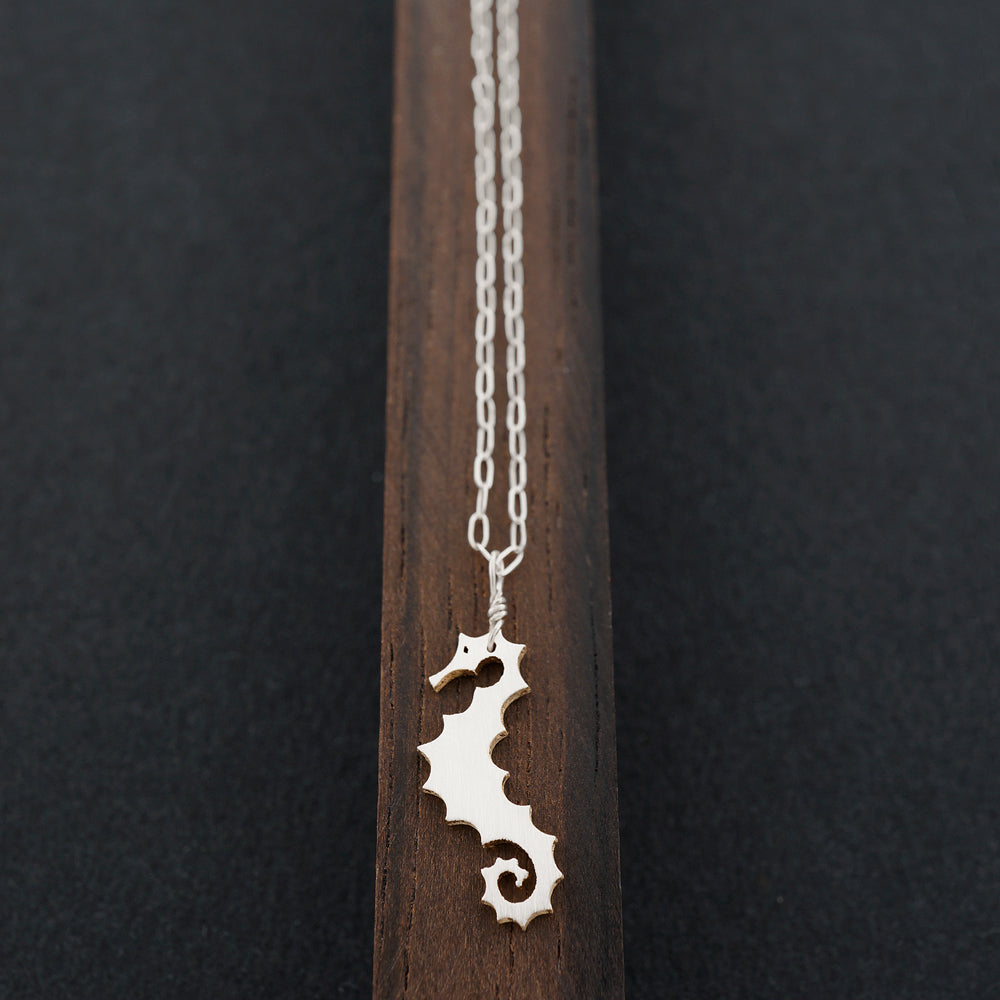 Seahorse Ketting-Zilver