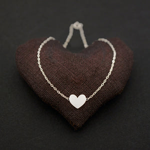 
            
                Load image into Gallery viewer, Big Wide Heart Necklaces, Solid Silver | AF HOUSE
            
        