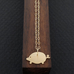 Pig Necklace